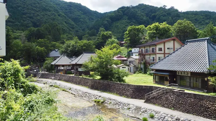 湯西川温泉街を観光散策！