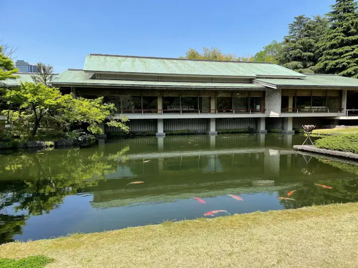 迎賓館内で唯一予約が必要な和風別館