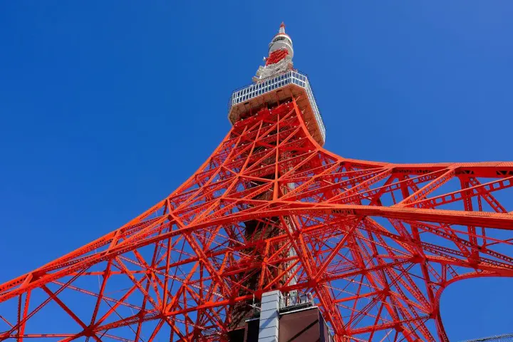 東京タワーの足元でお買い物
