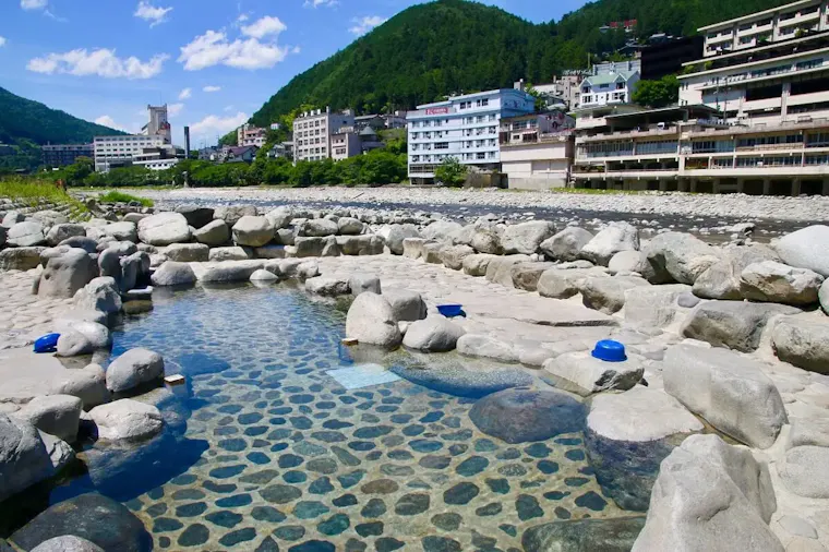 下呂温泉噴泉池