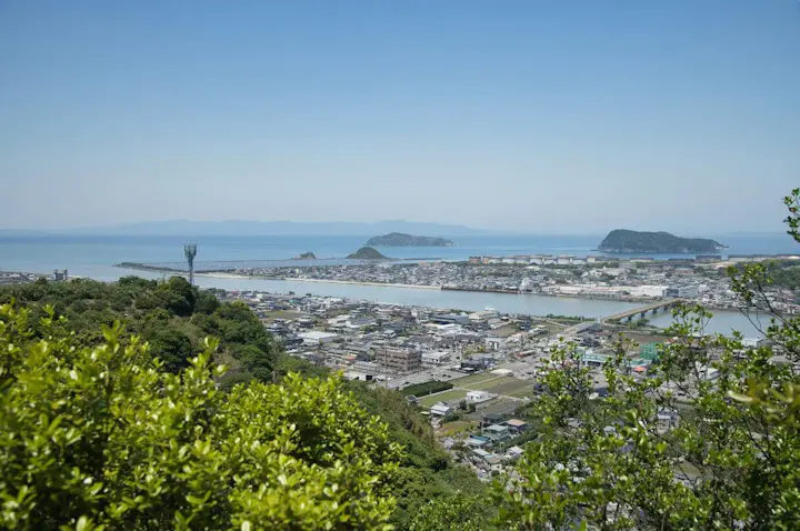 紀伊水道の景色を楽しめる展望台！