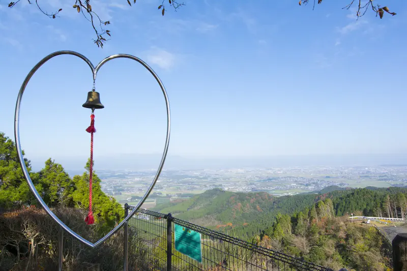 金御岳公園と天の金山の鐘